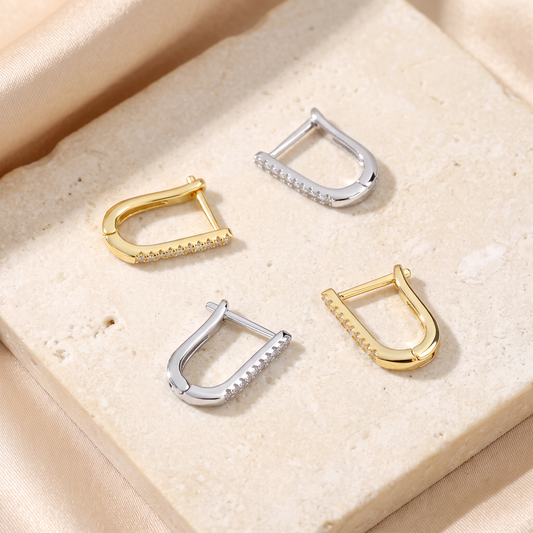 The Arc Earrings luxury product photograph