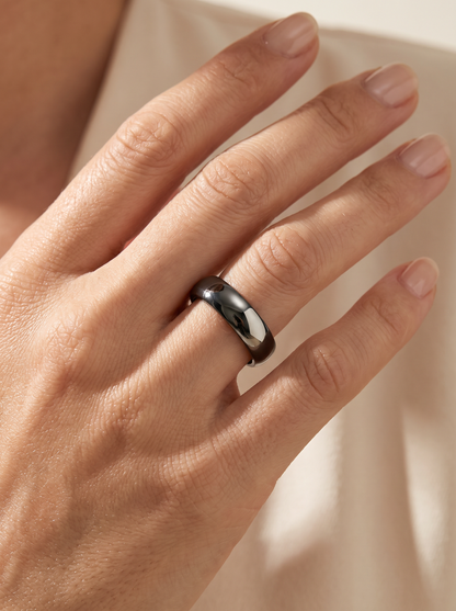 The Marais Ring worn on hand